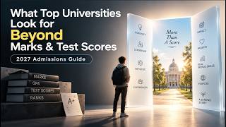 Details What Top Universities Look for Beyond Marks & Test Scores | 2027 Admissions Guide Guide