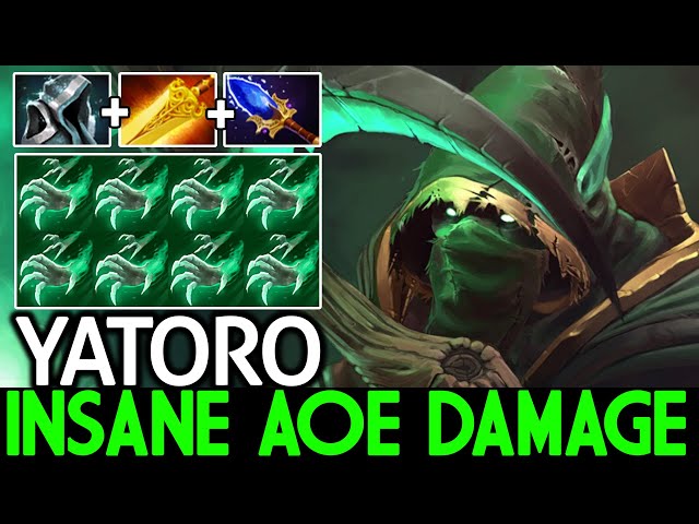 YATORO [Necrophos] Super Raid Boss with Insane AOE Damage Dota 2 class=