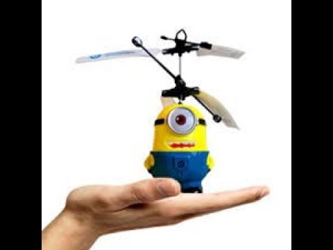 Seruuu Minions Terbang...Mainan Anak Anak Menggunakan