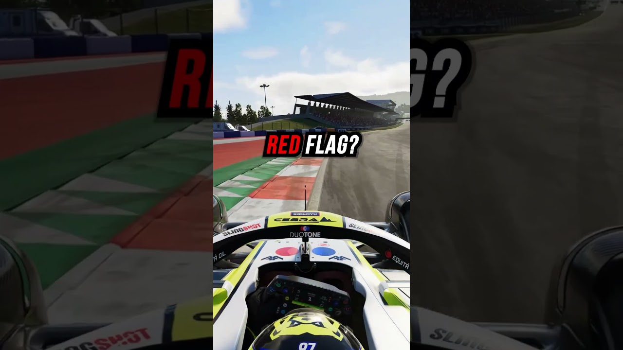 First Time ever getting a Red Flag DURING a Safety Car Period on F1 25...