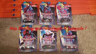Hot wheels Spider-Man - Into the Spider-verse series 2018 Speed Test