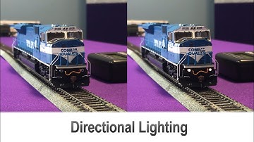 Mastering Model Train Lighting: Set Up Directional Lights with CVs 57 and 58