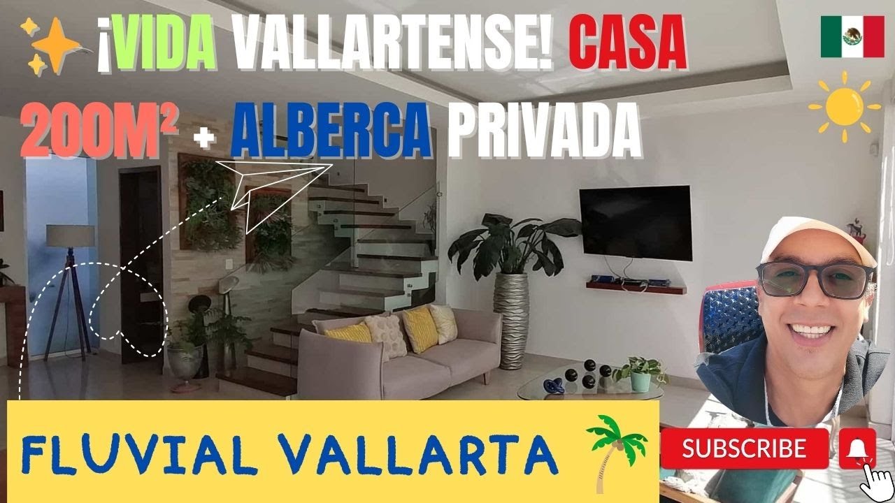 CASA EN VENTA DE OPORTUNIDAD EN PUERTO VALLARTA , EN FLUVIAL VALLARTA