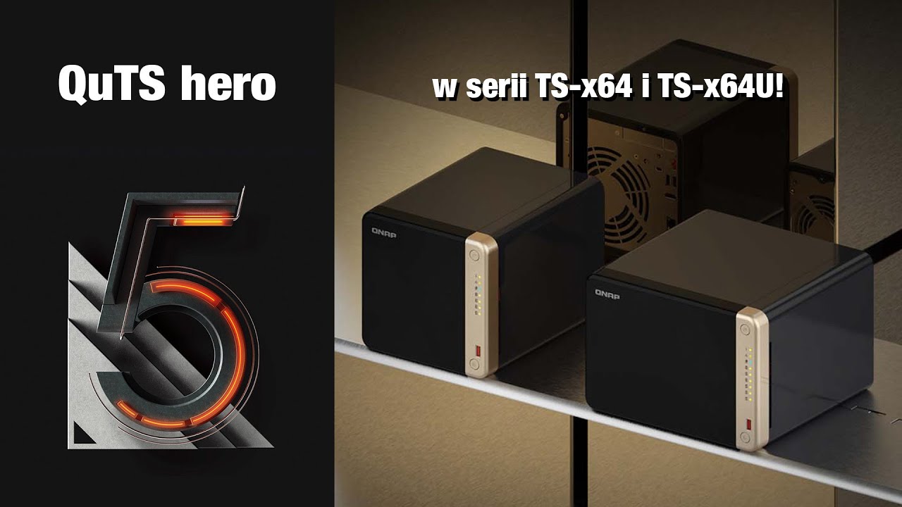 Zainstaluj QuTS hero w TS-464!