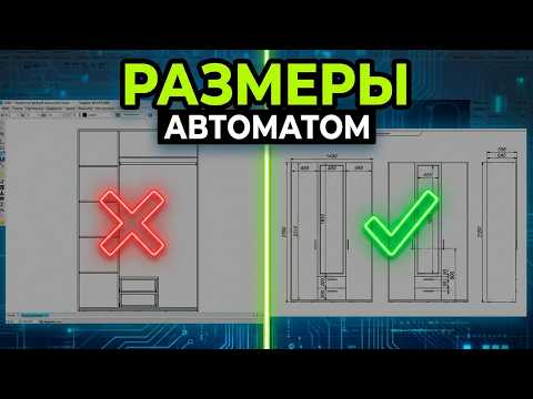Обучение Базис мебельщик полный курс блок 3 (Скрипт расстановки размеров) | Корпусная мебель