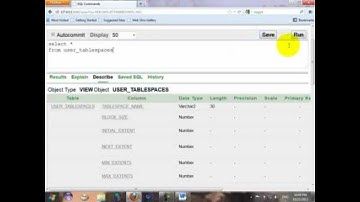 5  Oracle DB   Displaying Tables and Constraints Information  create comments on columns and table