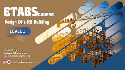 CSI ETABS- Level 1- 03- Define Materials- Part 1