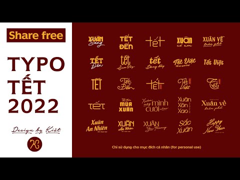 Video #17 SHARE TYPO TẾT 2022 MỚI NHẤT CHO ĐIỆN THOẠI, MÁY... - youtube