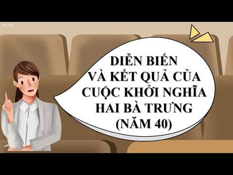 Lớp 4 - Tuần 6 - Lịch sử - Bài: Khởi nghĩa Hai Bà Trưng