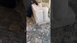 Unboxing Pottery Barn Oversized Anywhere Chair. Purchased on Pottery Barn Kids for $219.