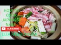 HOW TO COOK JAPANESE VEGETABLE NABE