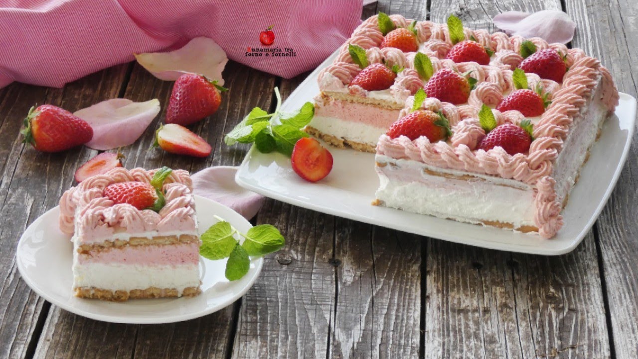 SEMIFREDDO ALLE FRAGOLE E PANNA