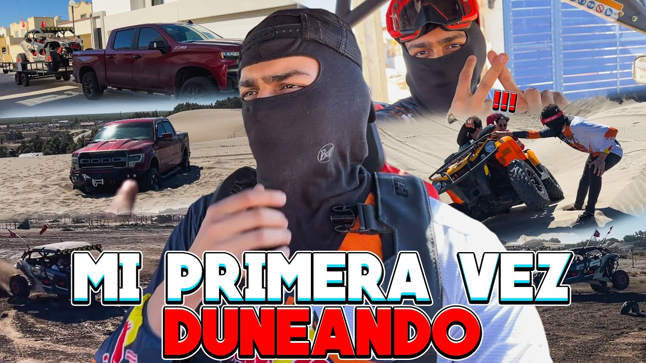 Mi primera vez en las dunas con el Can-Am X3 🌴🔥 | Casi nos volteamos!!!😰