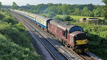 37518 Fort William/An Gearasdan (5 Tone/Thrash) - 37685 Motor Away From Norton Junction (16/05/2025)