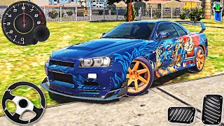 Car Driving Simulator EVO - Crazy Sport Car Nissan Skyline Race 3D | Android Gameplay | Part 4 screenshot 3