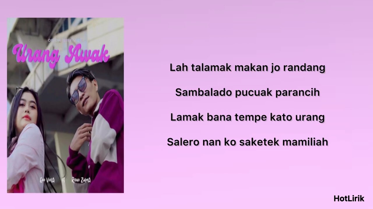 Eno Viola \u0026 Ridho Zulma - Urang Awak || Lirik Lagu Minang || Cipt; Ajhay Pasma