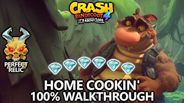 Crash Bandicoot 4 - 100% Walkthrough - Home Cookin