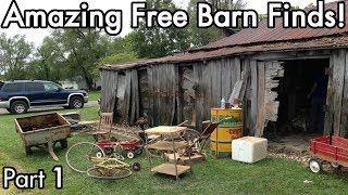 Random Bits 0181: Free Barn Finds, Trailer, Trolling Motors, Bikes, Bricks
