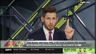 Dan Orlovsky "breaks down" Antonio Browns' "dangerous" role to Tom Brady-Drew Brees battle