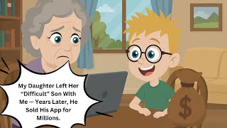 My Daughter Left Her “Difficult” Son With Me — Years Later, He Sold His App for Millions.