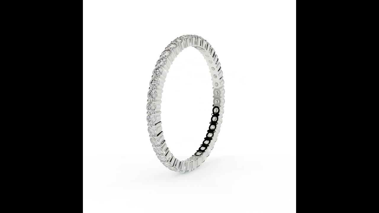 Jewelry Rendering |  Eternity ring | 360° Animation video | Jewelry Visualization |