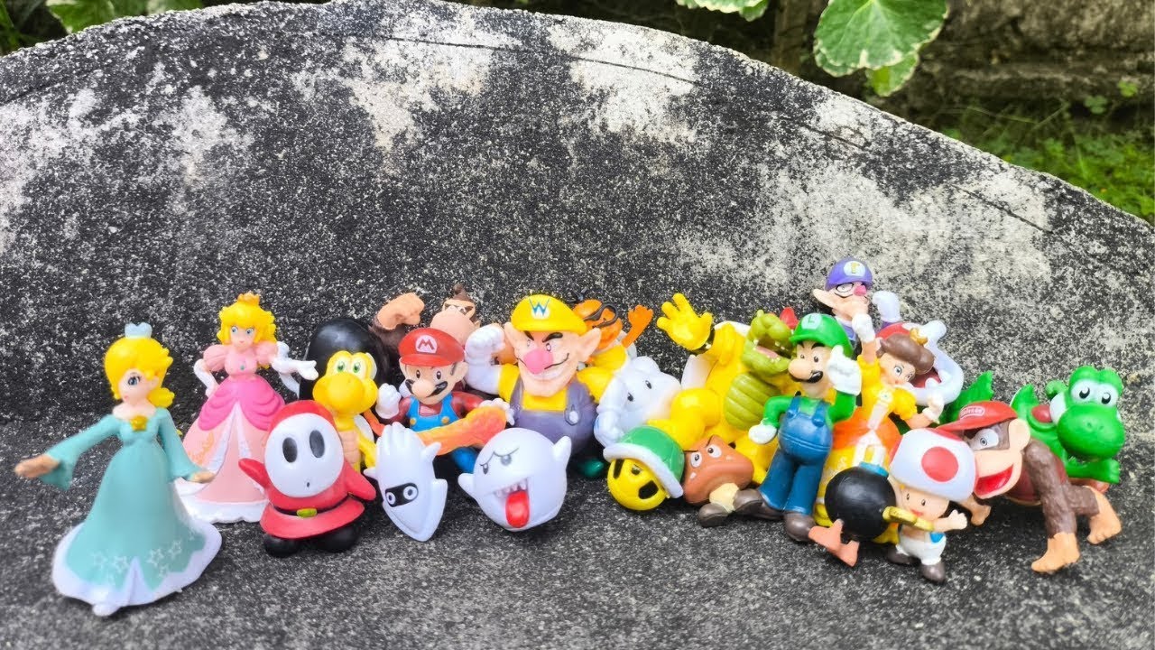 Super Mario Bros: Princess Peach|Donkey Kong|Luigi|Yoshi|Koopa troopa|Goomba mario|Toat|Juegode