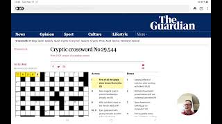Guardian Cryptic Crossword (Tuesday, 19 November 2024)