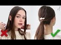 8 Ways To Style Your Hair | **Under 60 Seconds**