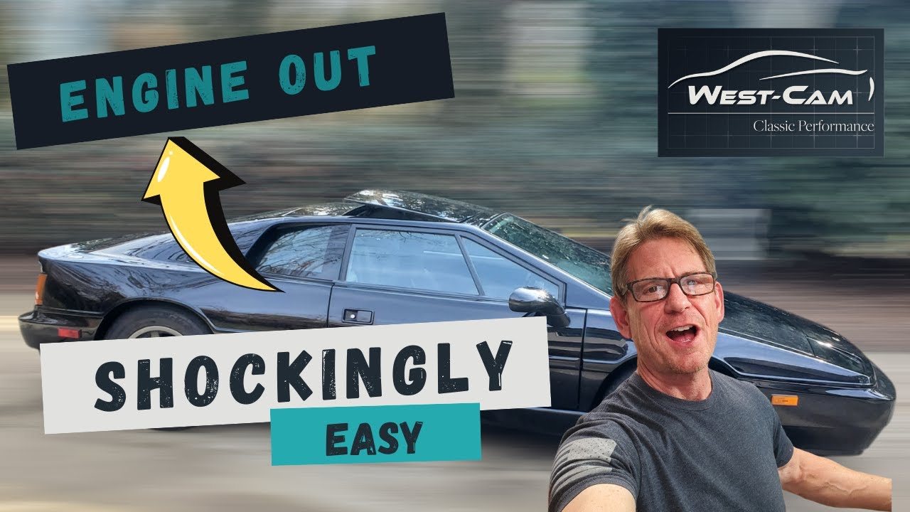 Lotus Esprit Engine Removal and Refresh