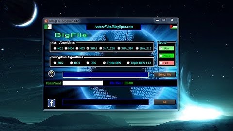 Fast and Professional Encryption DzBigFileEncryptionB12 تشفير سريع ومحترف للملفات