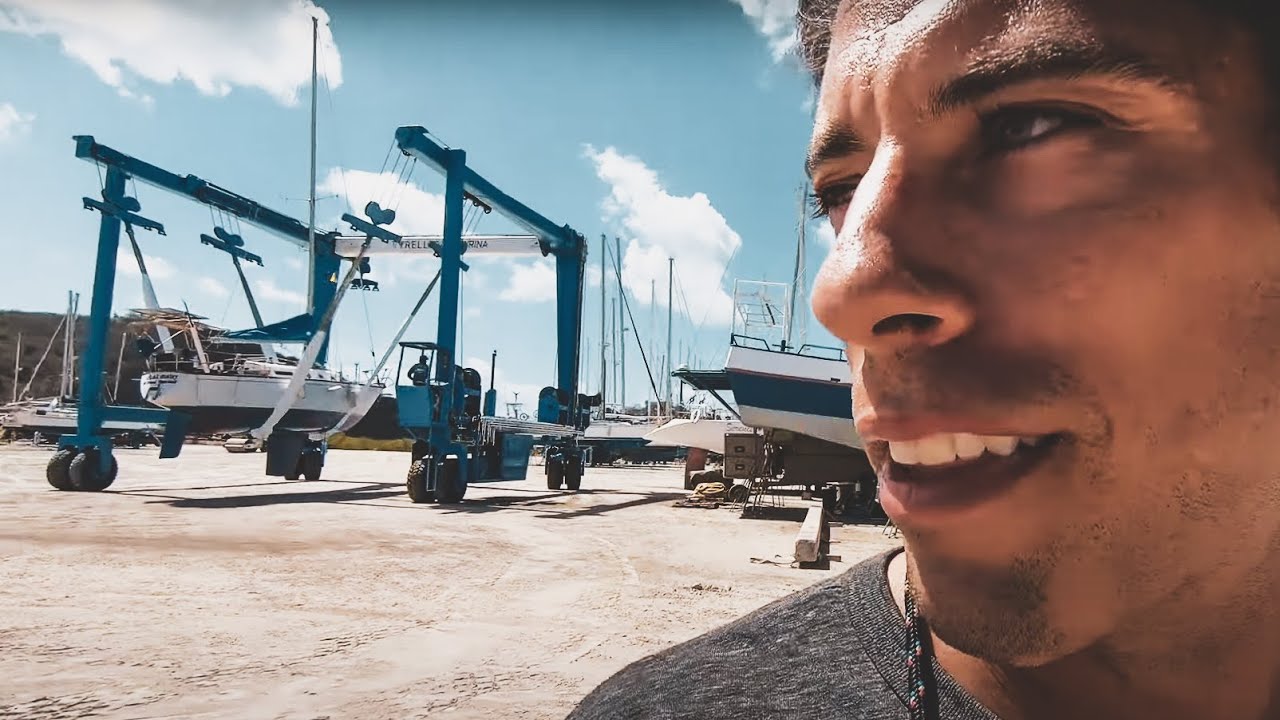 Lesson LEARNED Sailboat HAUL OUT… Racing Against Time! | BOAB 192