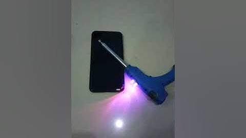 Mobile phone detector without calling with Op Amp. (Thai)