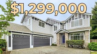 Snohomish County Home Tour | Craftsman Home in North Creek with 3-Car Garage & Outdoor Living