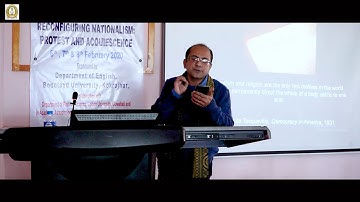 Nationalism Lecture by Professor Saugata Bhaduri