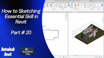 How to Sketching - Essential Skill in Revit | Part 20 | #revitproject #revit #autocadarchitecture