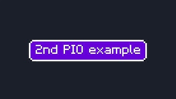 Raspberry Pi Pico Programmable I/O and uPython examples for stepper