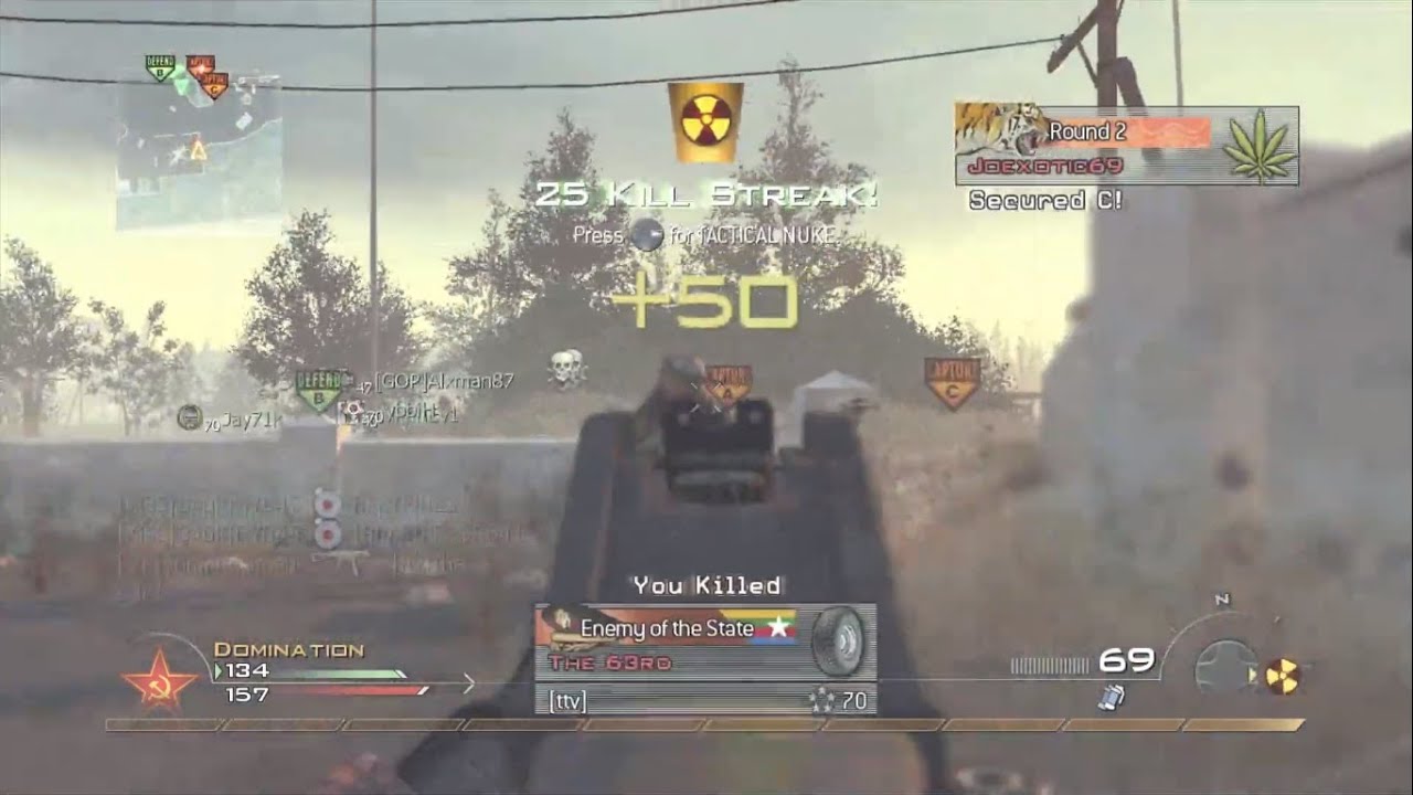 MW2 - Wasteland Ground War Domination Nuke (32-2) [2020]
