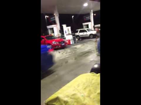 Southern River Service Station hit and run