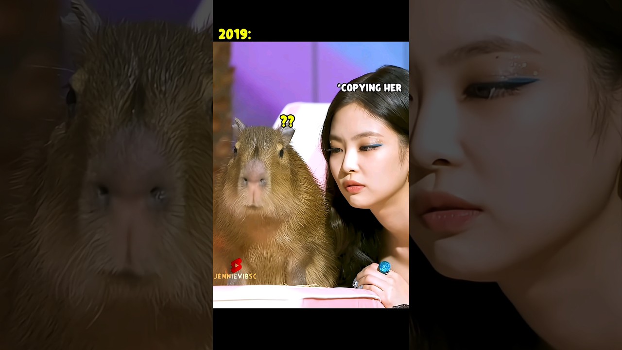 Her Loved For Capybara Is So Cute💞 