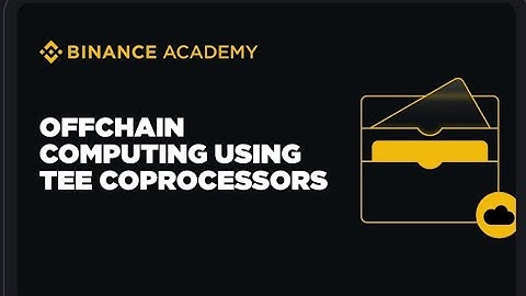 New Course in Binance Academy Learn about OffChain Computing. #binanceacademy #binancequizanswer 