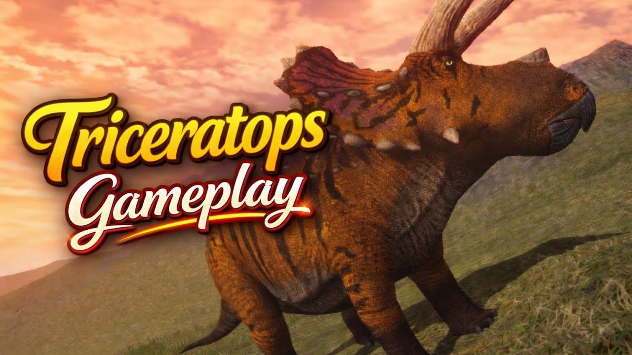 🌿 Triceratops Gameplay 🌿(The Cursed Isle)