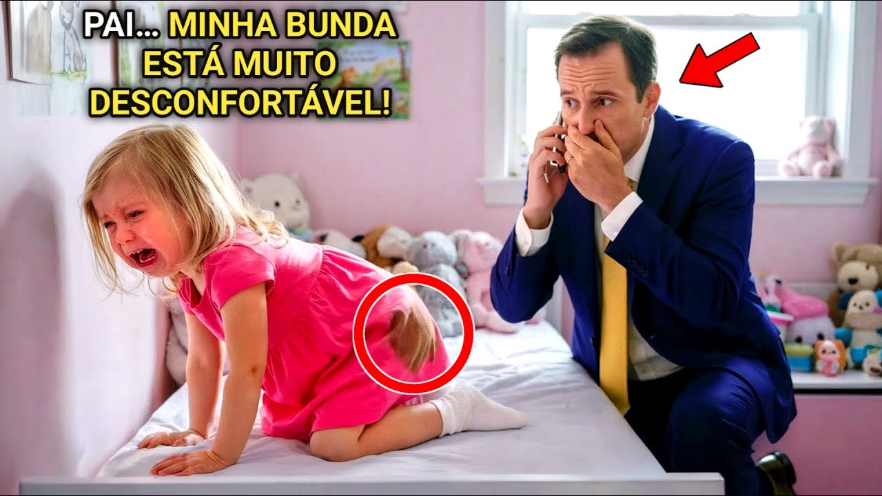 Menina volta da casa da mãe dizendo ‘não gosto do jogo da mamãe’; milionário desconfia algo errado..