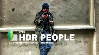 Cara Edit Foto HDR (orang) di Snapseed || Tutorial Android - Tutorial Snapseed