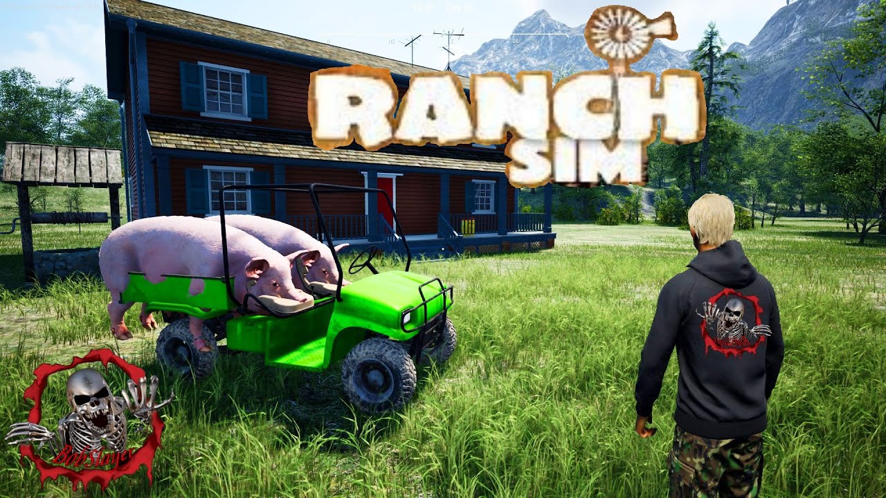 RANCH SIMULATOR Ep4 Time for Market selling meat and buying Pigs 