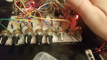 DIY Sequencer CD 40106 CD 4040 CD 4051