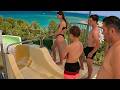 Speed Vortex  Water Slide at  Duja Water Park, Turkey