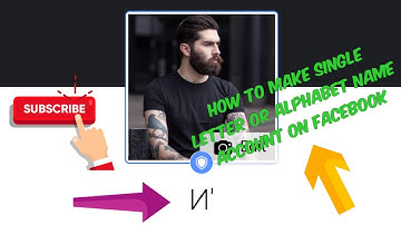 HOW TO CREATE SINGLE LETTER OR ALPHABET NAME ACCOUNT ON FACEBOOK (NEW METHOD) || MUST WATCH