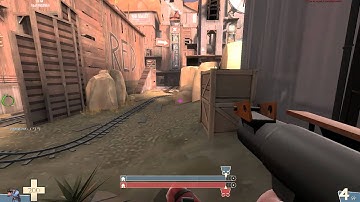 TF2 - Fancy rocket jump on Hightower
