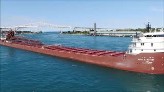 KAYE E. BARKER - Downbound Port Huron, Michigan 9-18-2019