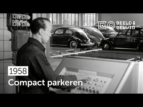 Parkeren van de toekomst in Hengelo (1958)